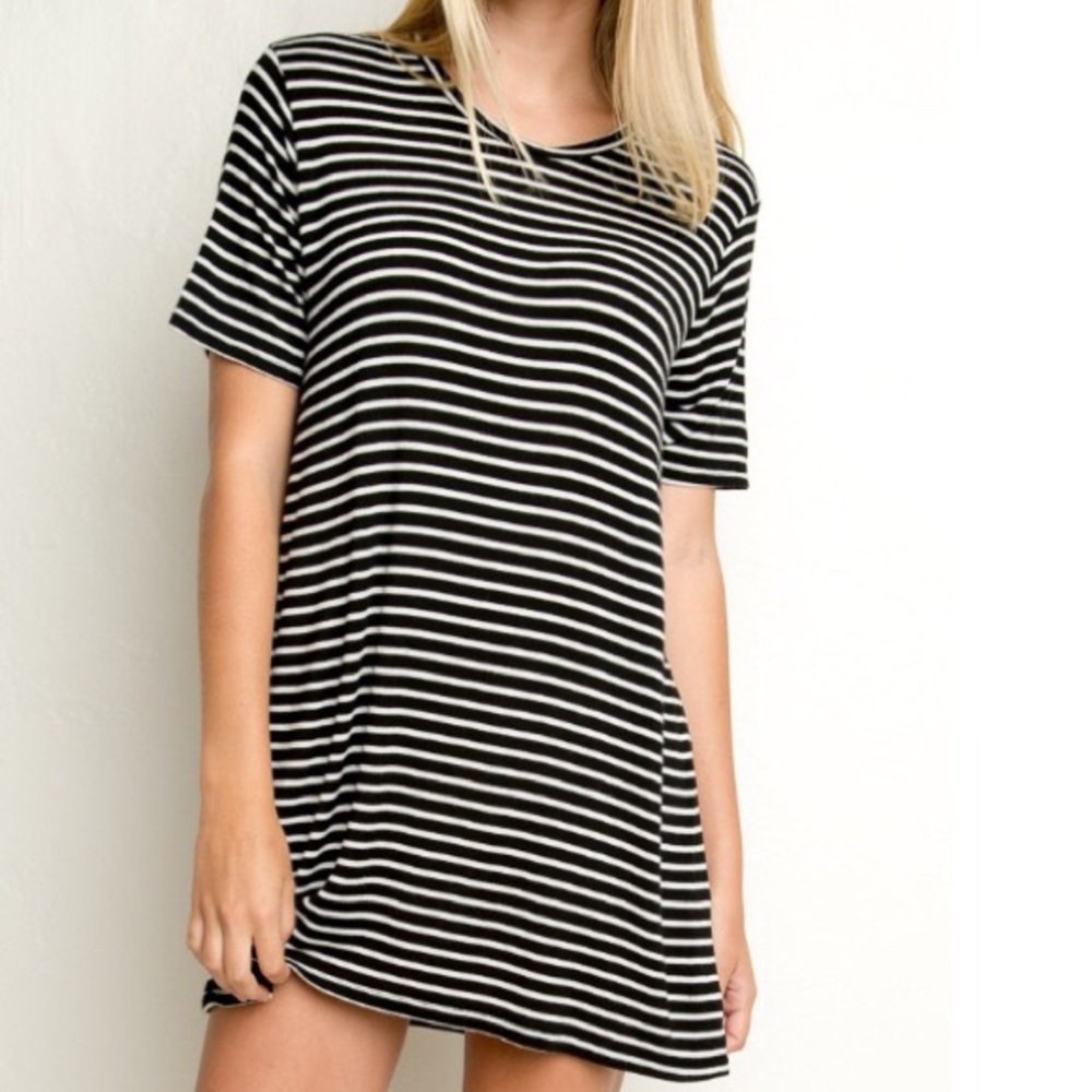 Brandy Melville Striped T Shirt Dress❤️